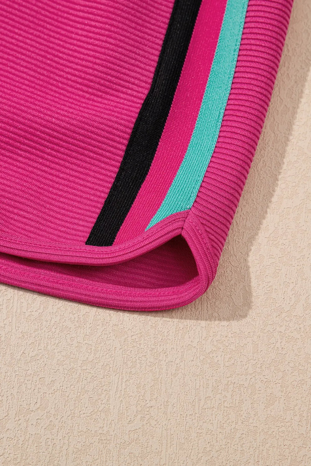 Flutter Sleeve Zipped Collar Top and Short Set.