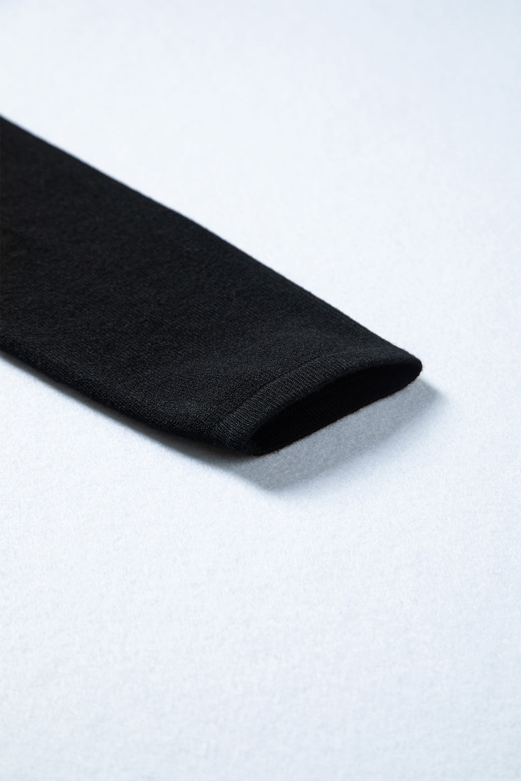 Black Asymmetric Neck Batwing Sleeve Shift Mini Sweater Dress Dear-Lover Dropshipping