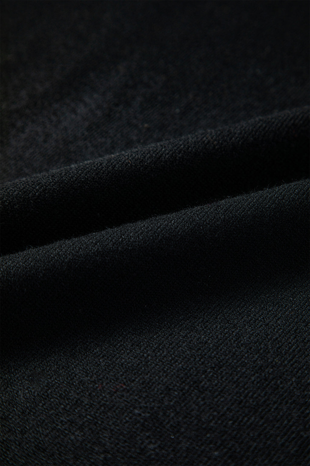 Black Asymmetric Neck Batwing Sleeve Shift Mini Sweater Dress Dear-Lover Dropshipping