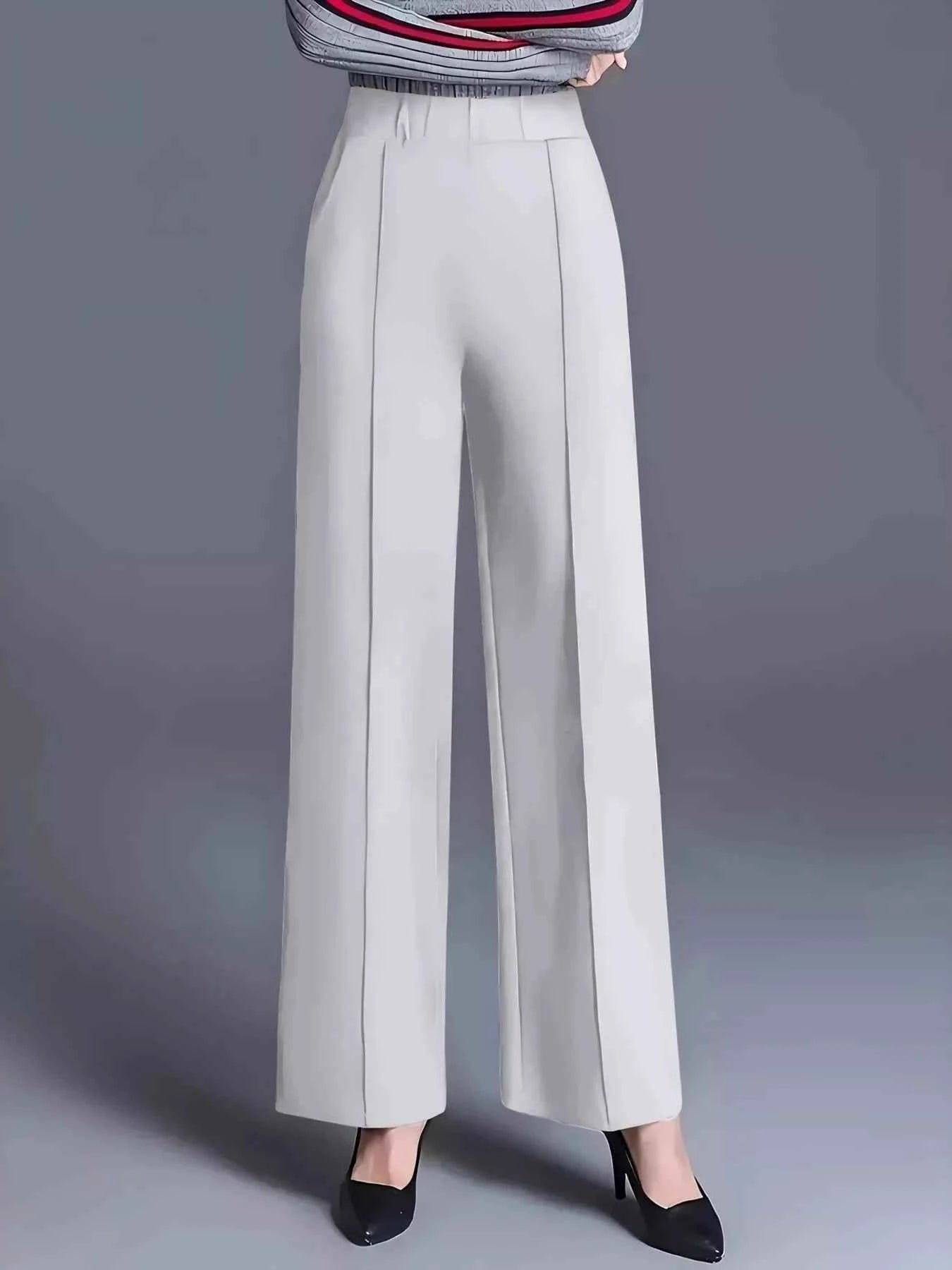 High-Waisted Wide Leg Pants