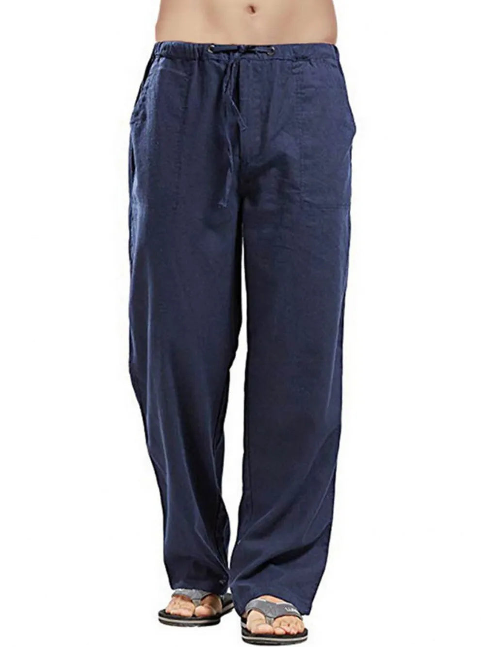 Men's Straight Leg Pants Plus Size.