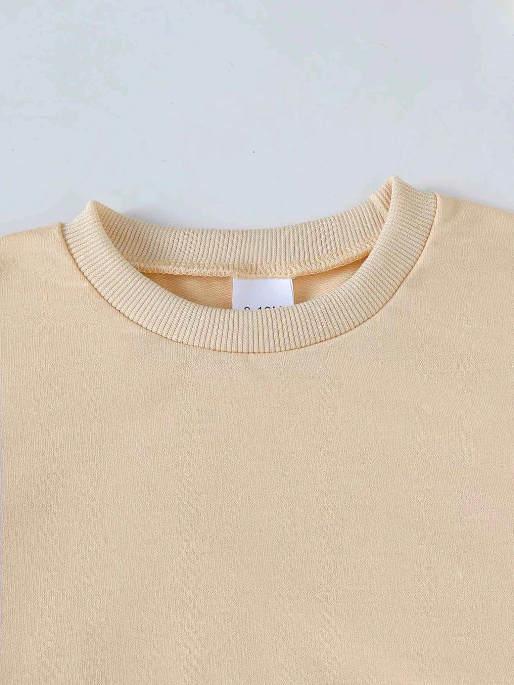 Children's Halloween Graphic Round Neck Top and Pants Set