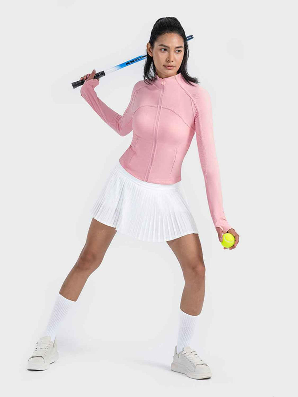 Millennia Zip-Up Long Sleeve Sports Jacket.