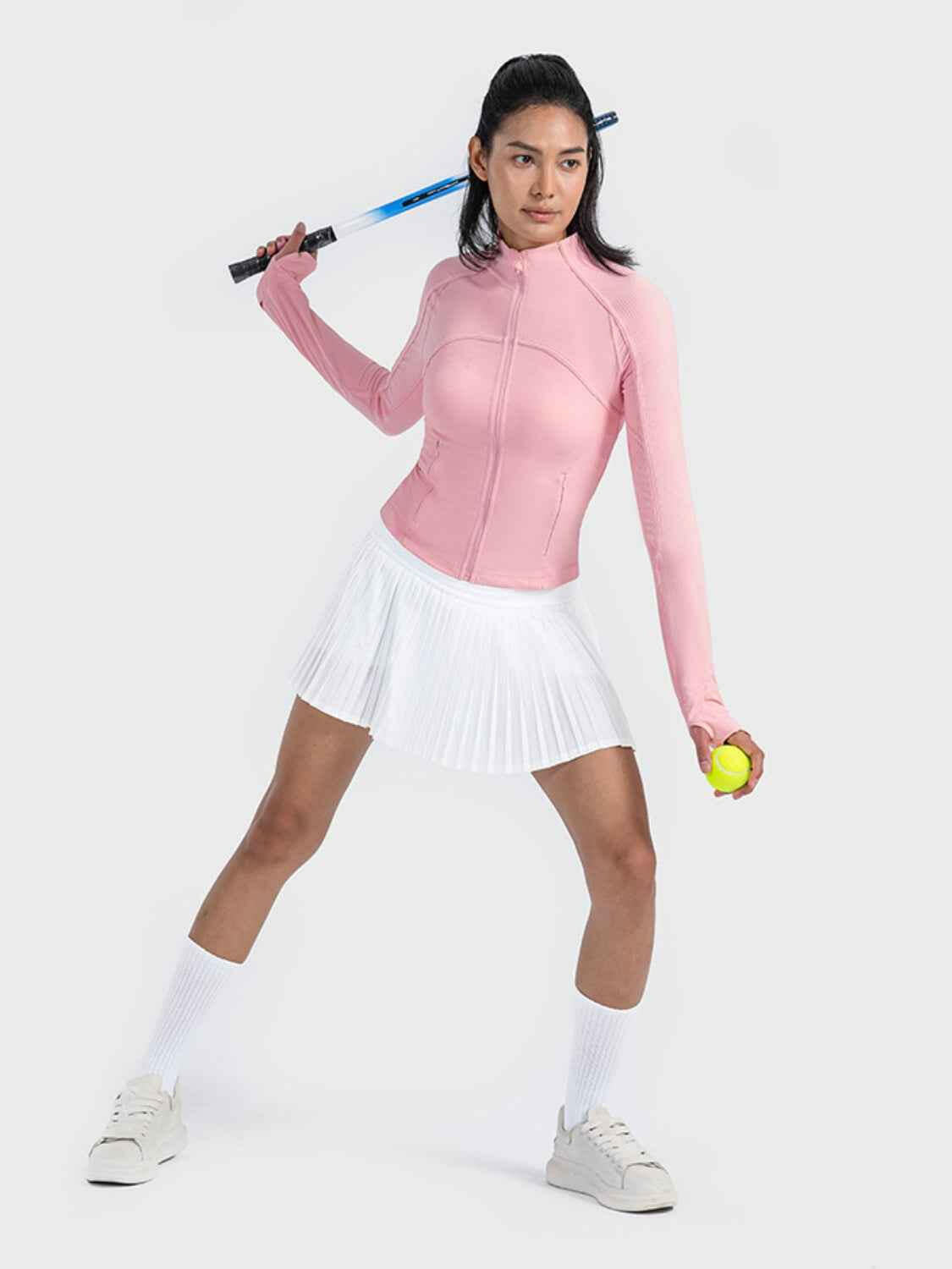 Millennia Zip-Up Long Sleeve Sports Jacket.