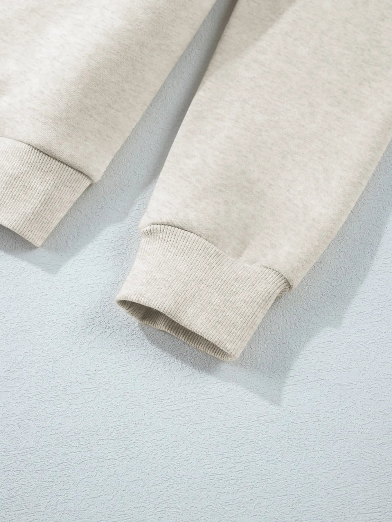 Collared Sweatshirt and High Waist Pants Active Set.