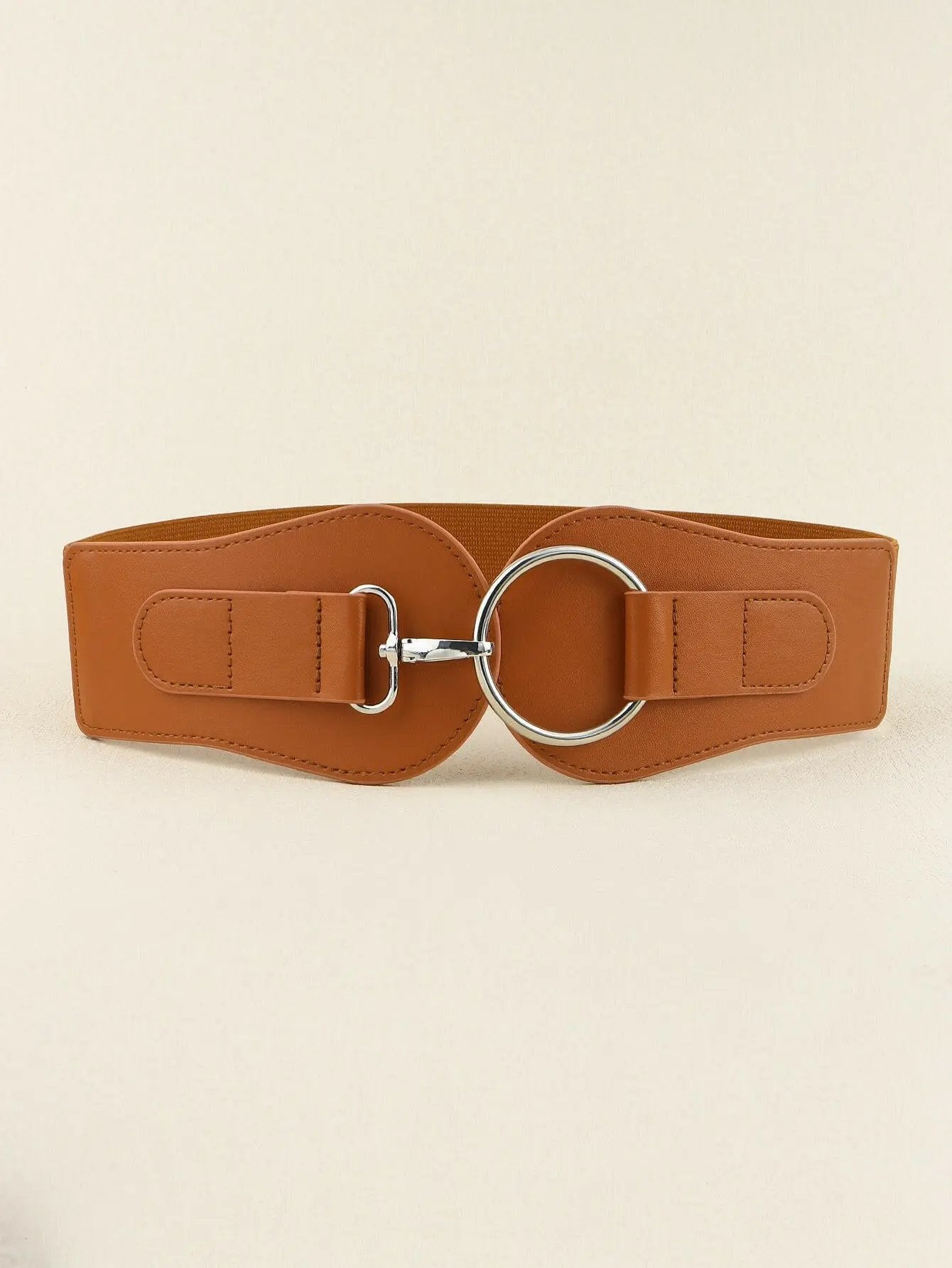 PU Elastic Wide Belt.