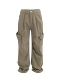 Men's Wide Leg Cargo Pants.