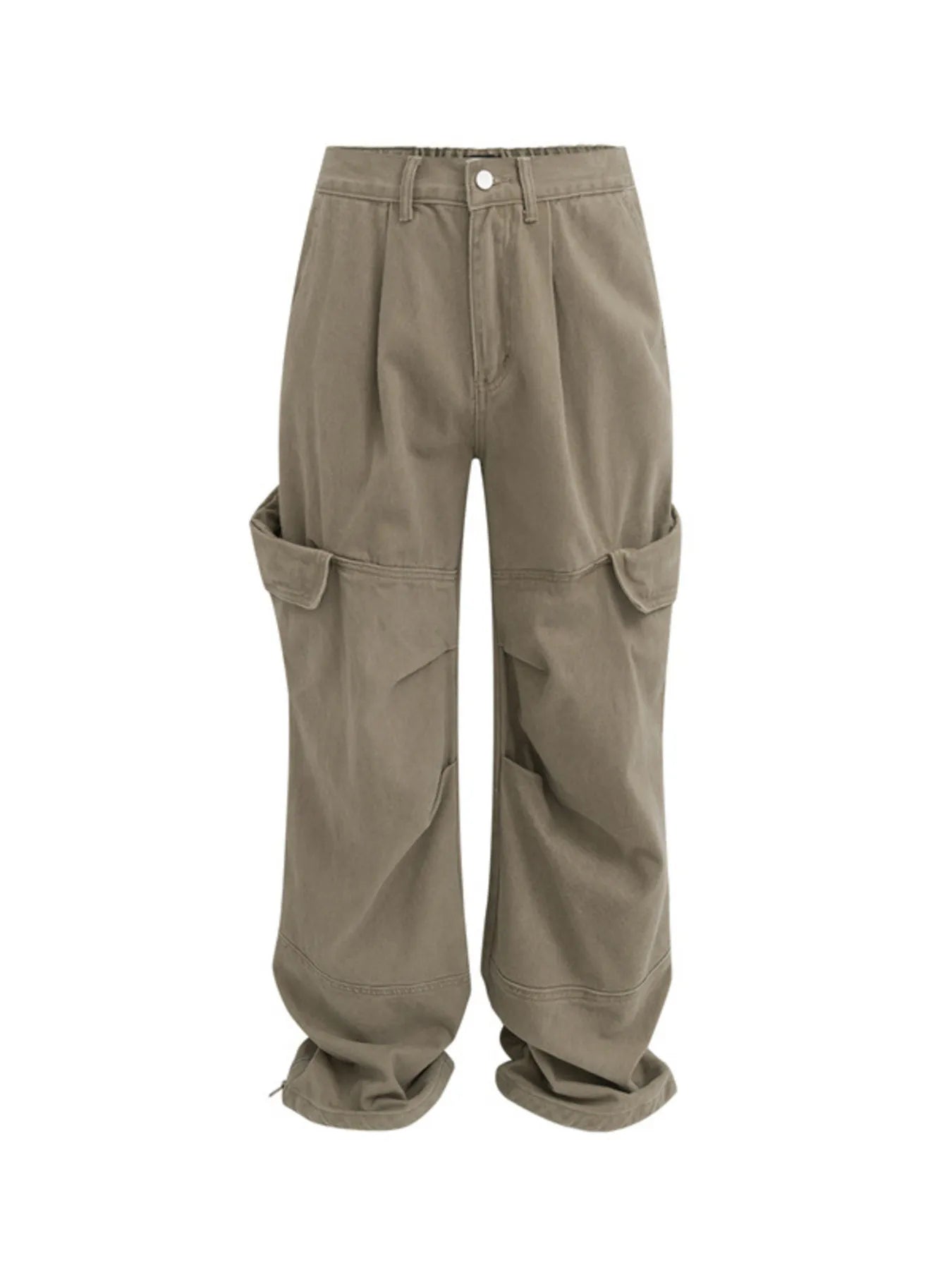 Men's Wide Leg Cargo Pants.