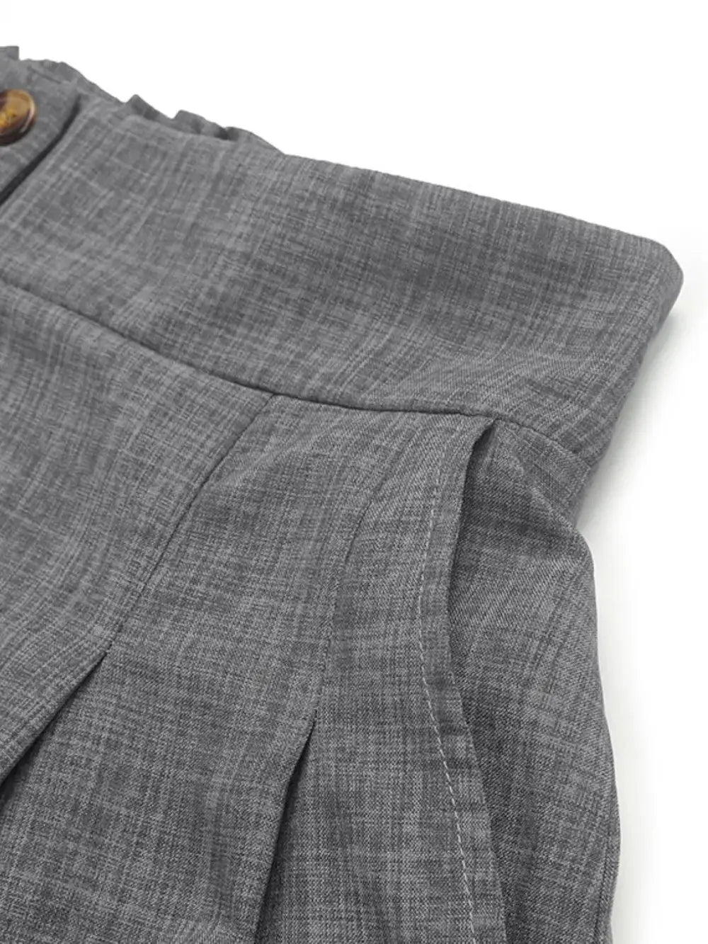 Perfee Frill Shorts with Pockets.