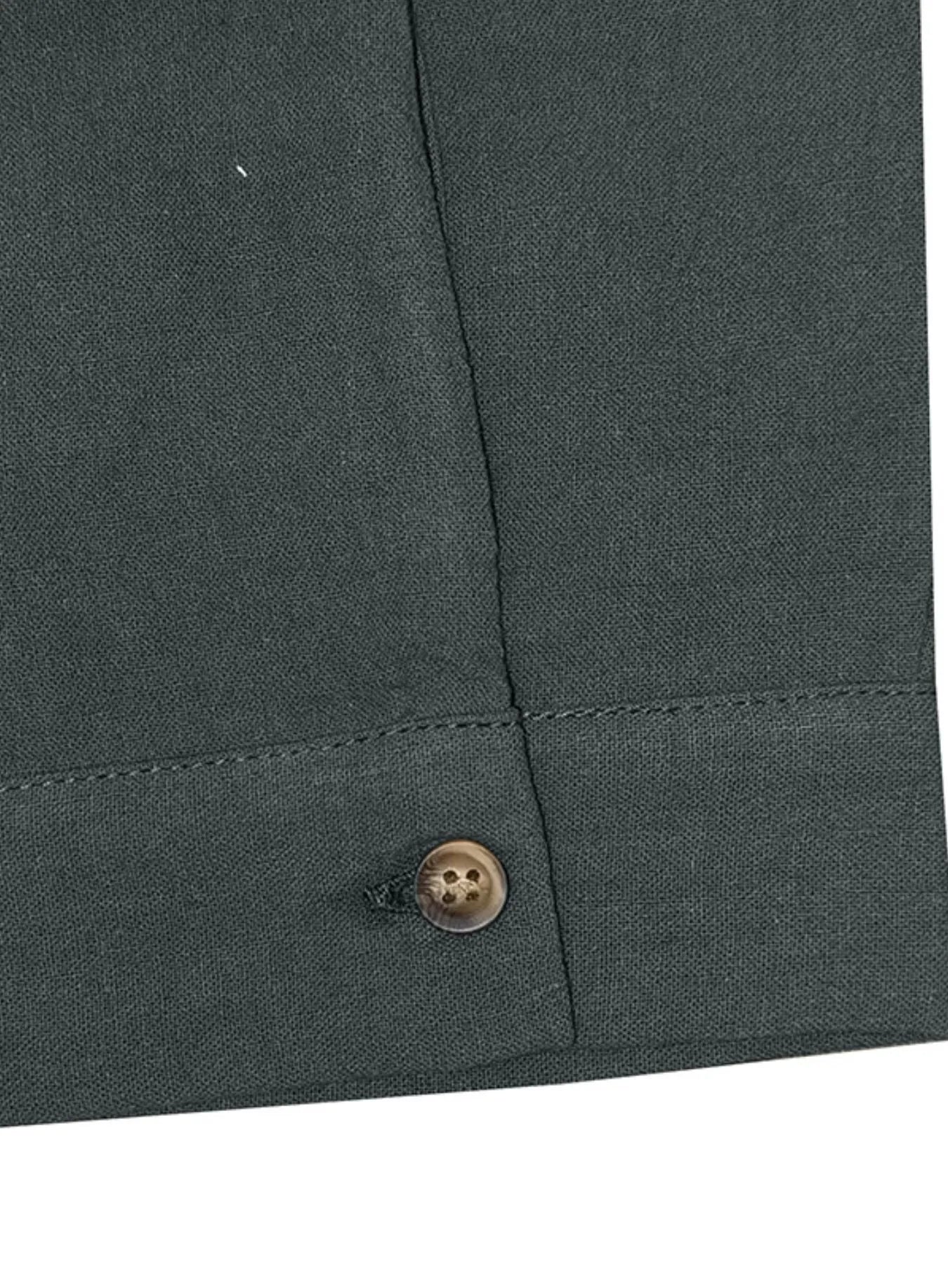 Men's Button Detail Long Sleeve Polo Shirt.