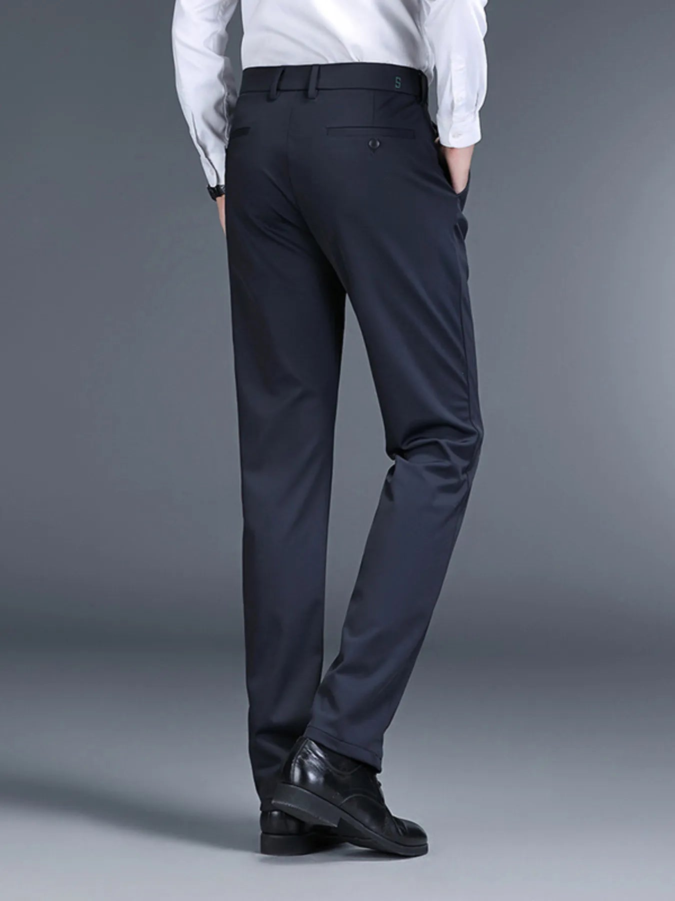Men's Slim Fit Pants with Pockets.