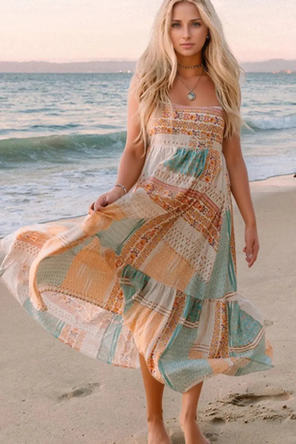 Peachy casual Cami Dress.