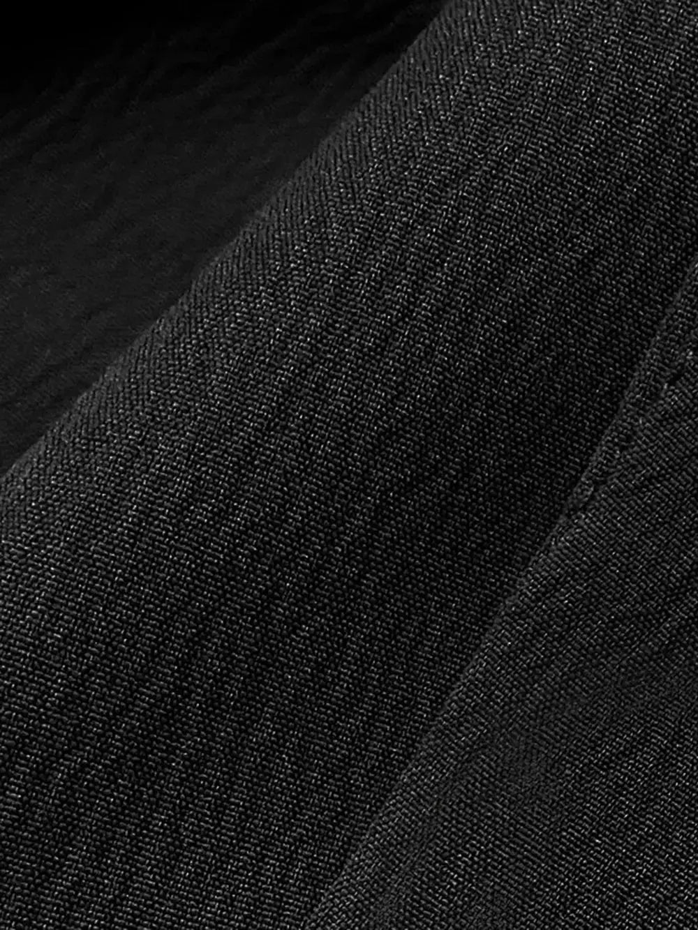 Lapel Collar Long Sleeve Blazer.