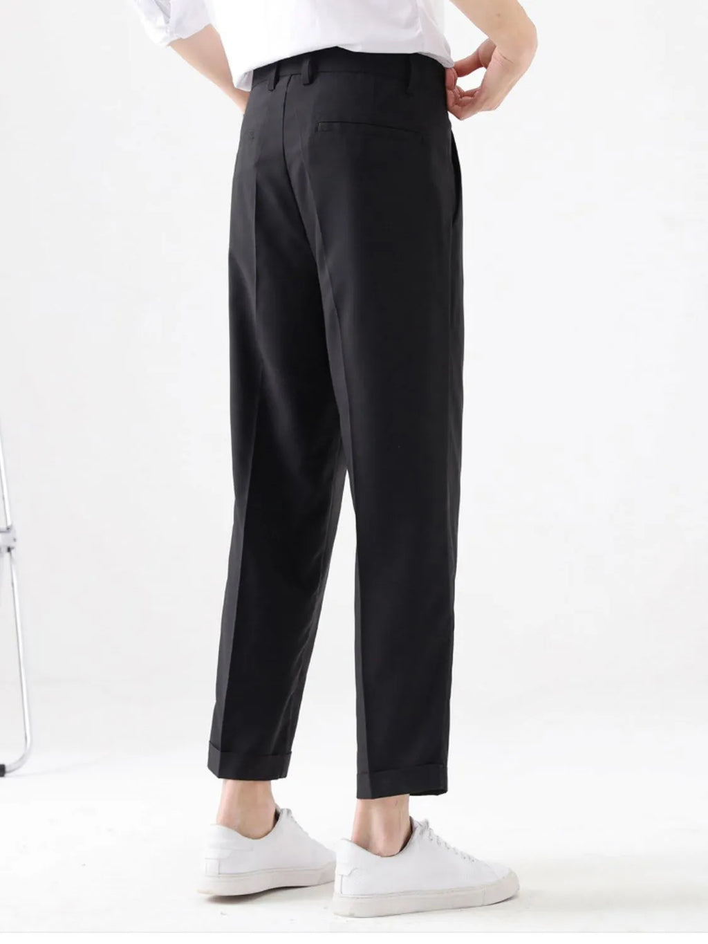 Men's Plus Size Basic style Solid Pants.