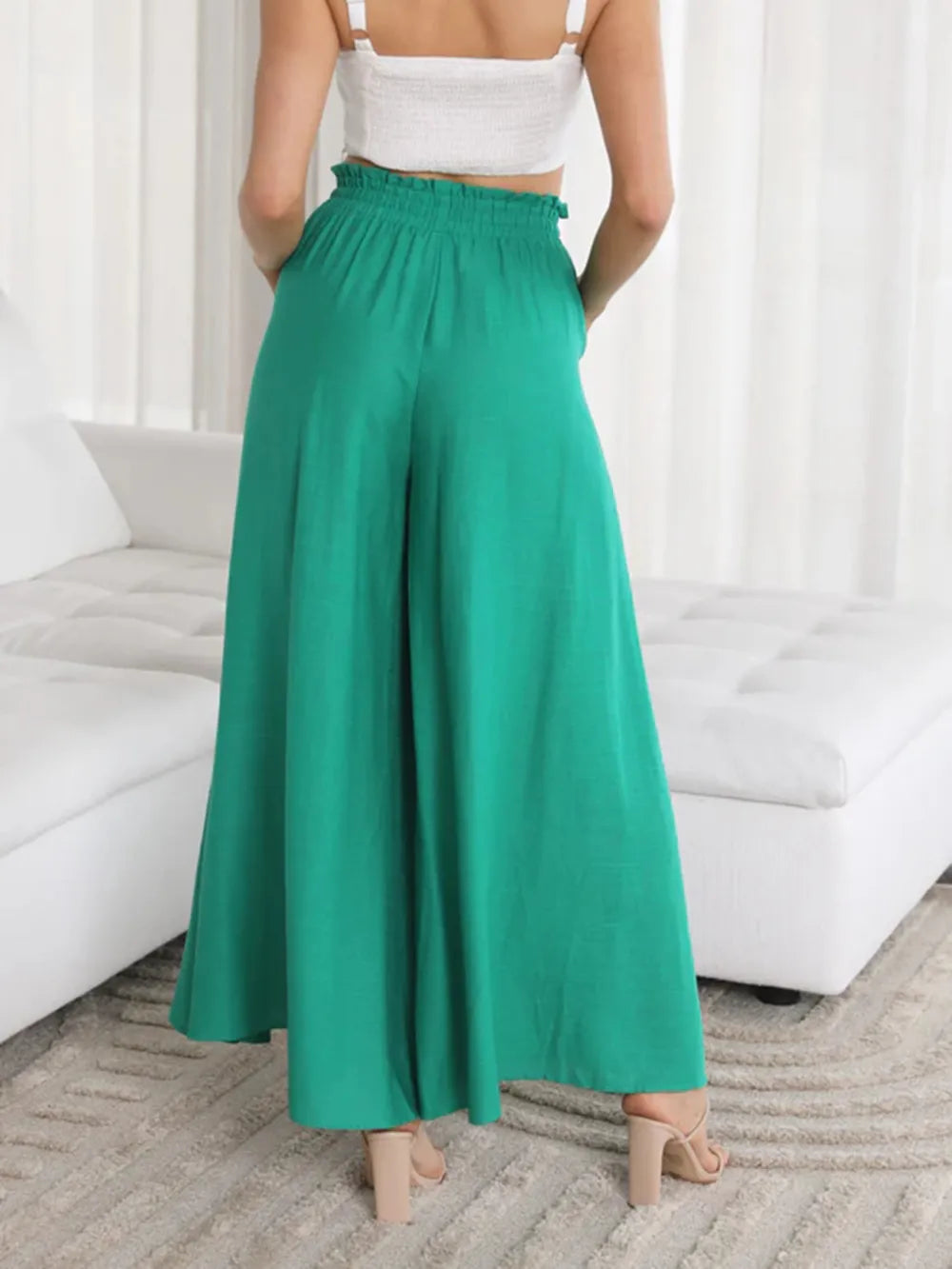 Wide Leg Pants with Pockets.