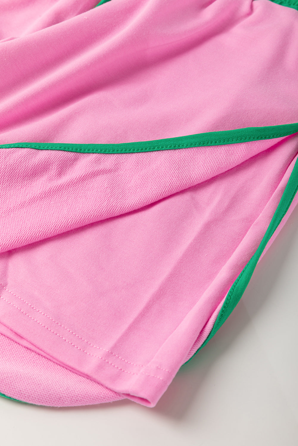 Bonbon Plus Size Contrast Trim T Shirt and Skirt Two Piece Set Dear-Lover Dropshipping