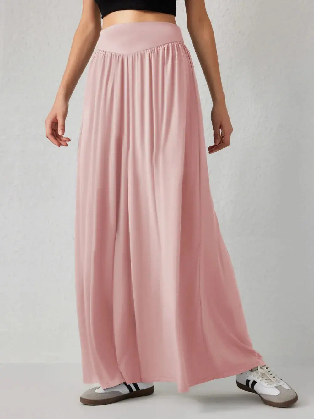 High Waist Wide Leg Pants.