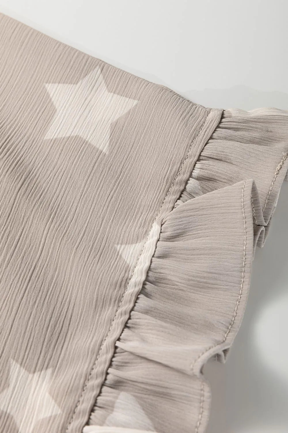 Kimono Ruffle Sleeve Romper.