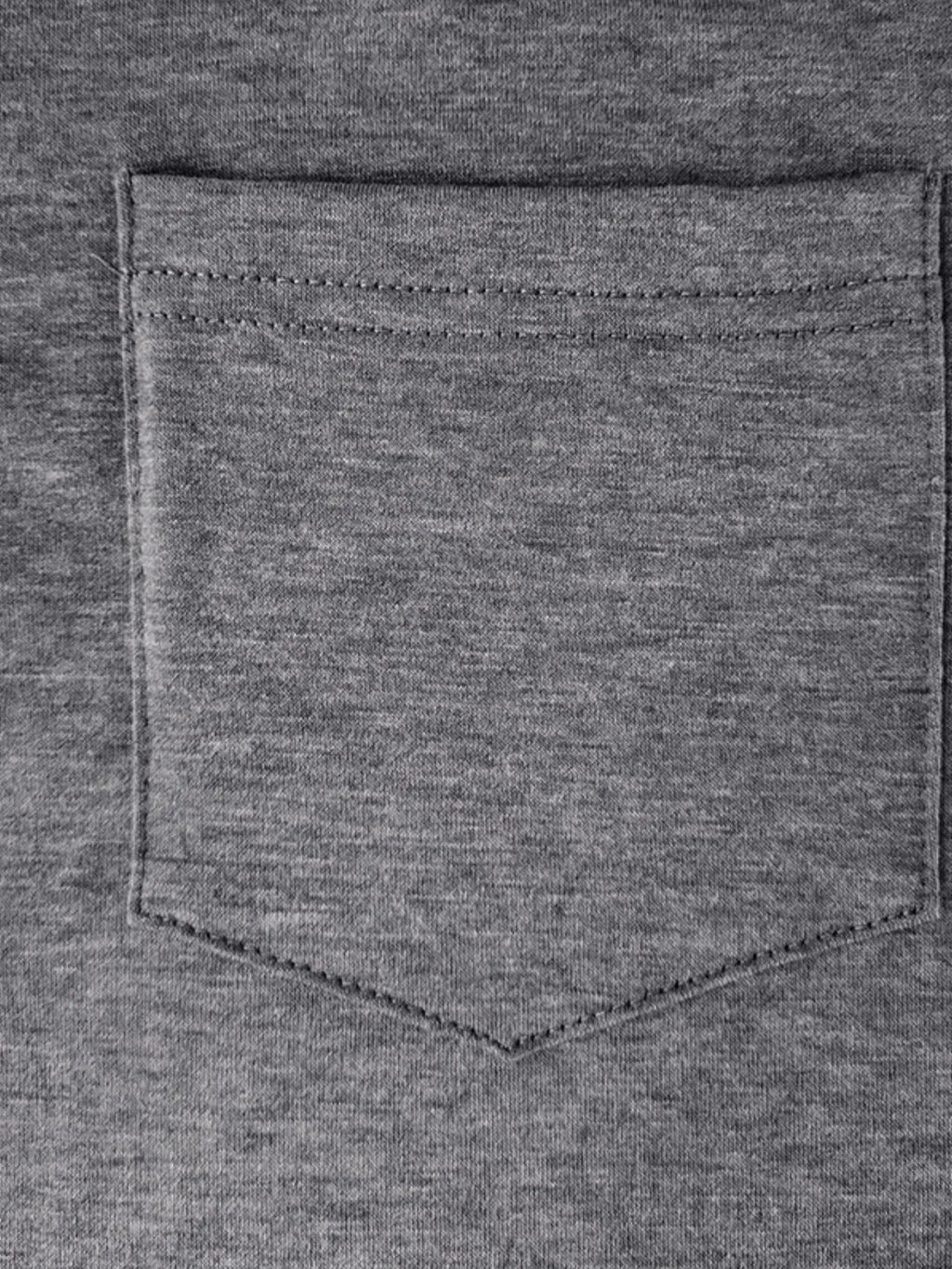 Men's Full Size Long Sleeve Pocket Polo Shirt Plus Size.