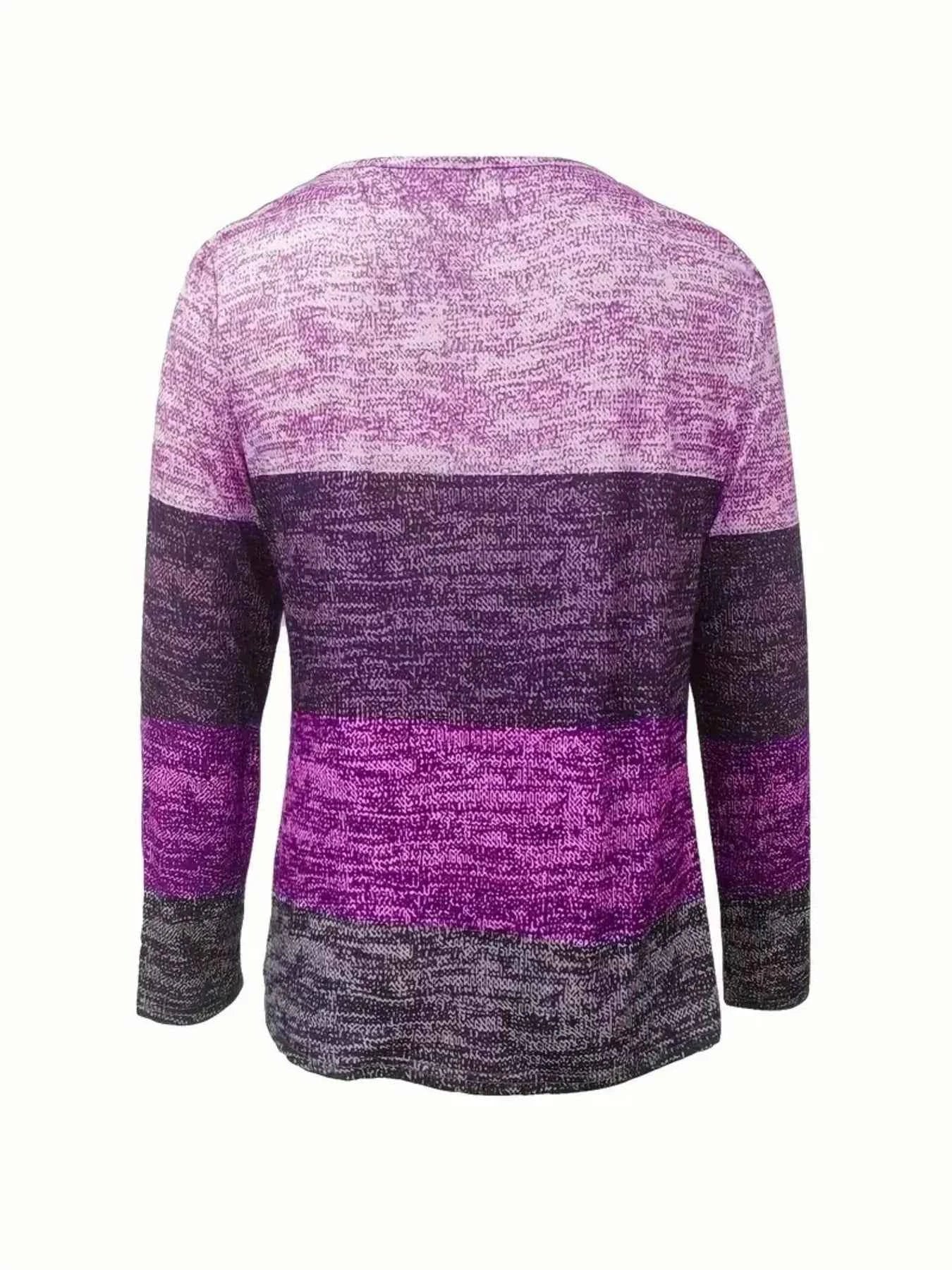 Quarter Zip Color Block Top