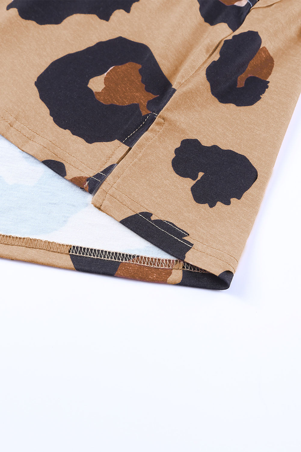 Leopard Print Long Sleeve Loose Top Dear-Lover Dropshipping