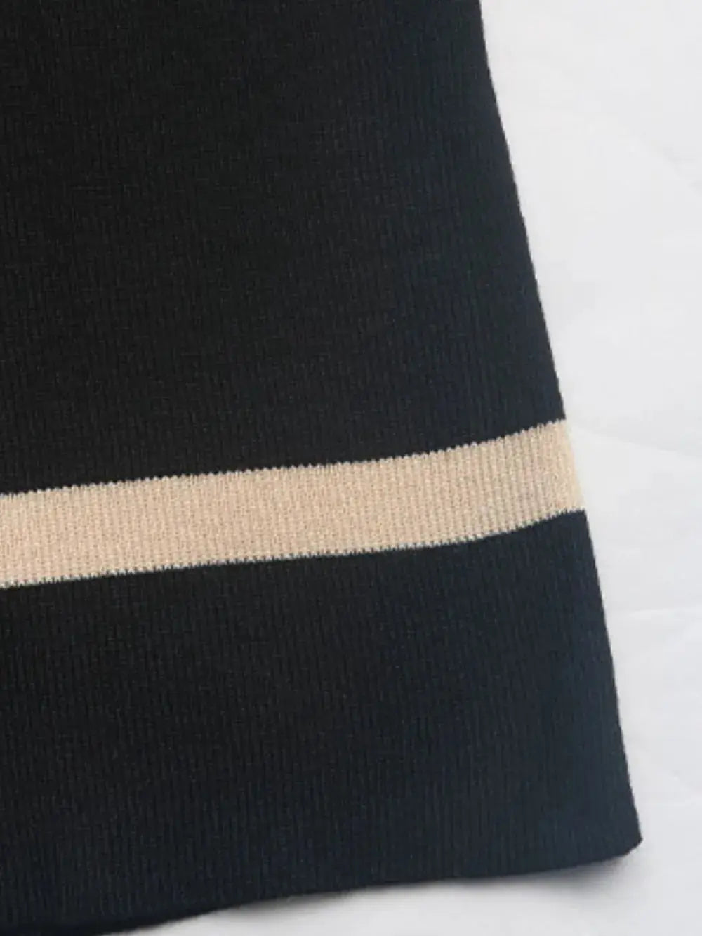 Perfee V-Neck Long Sleeve Top and Pants Set.