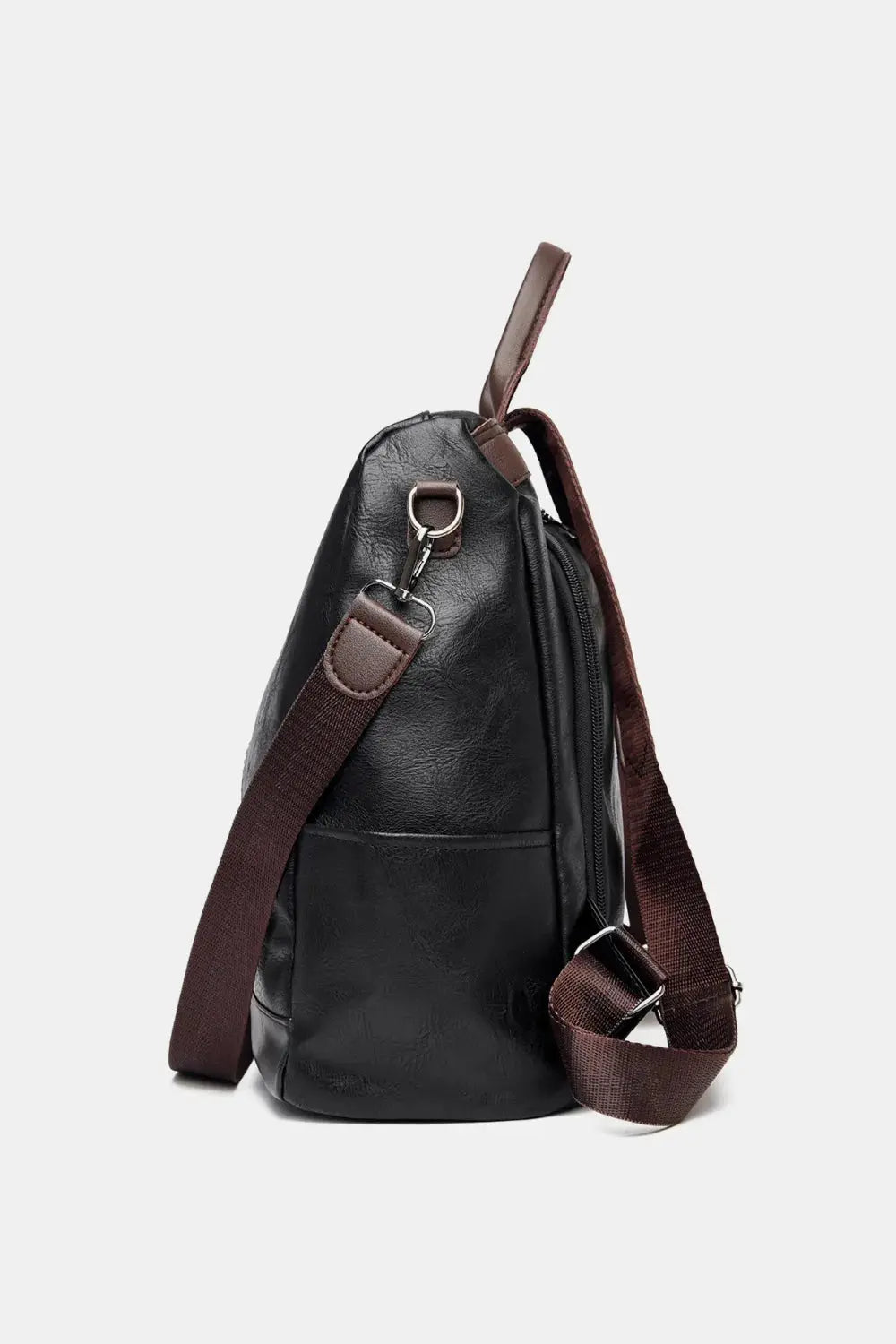 PU Leather Backpack Bag.