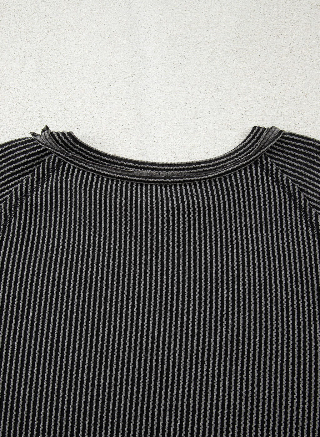 Dark Grey Corded Lantern Sleeve Top High Waist Ruffled Mini Skirt Set Dear-Lover Dropshipping