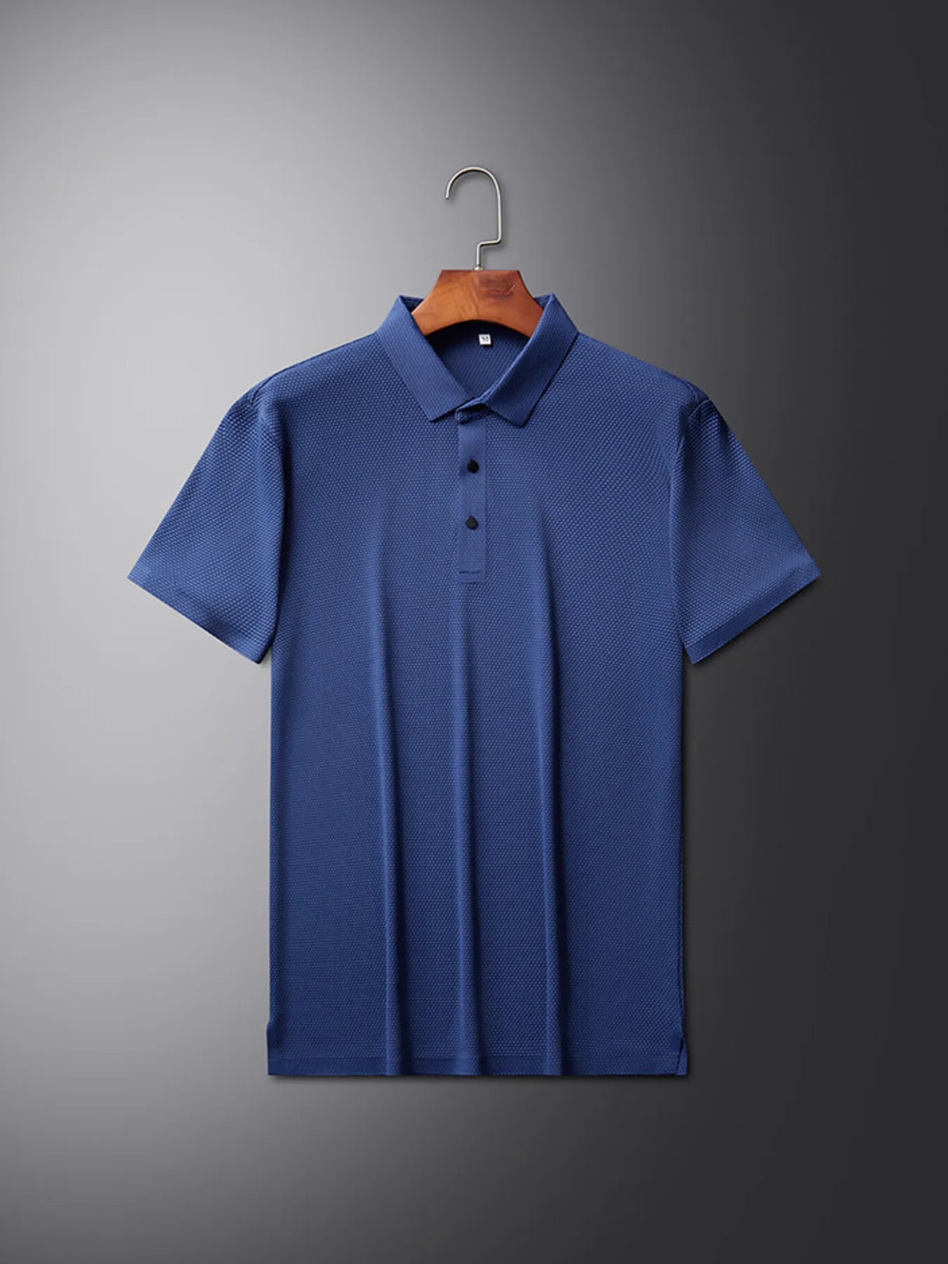 Men's Plus Size Short Sleeve Polo Shirt.