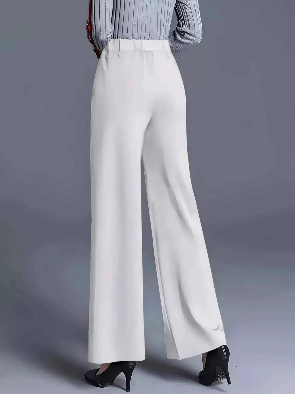 High-Waisted Wide Leg Pants