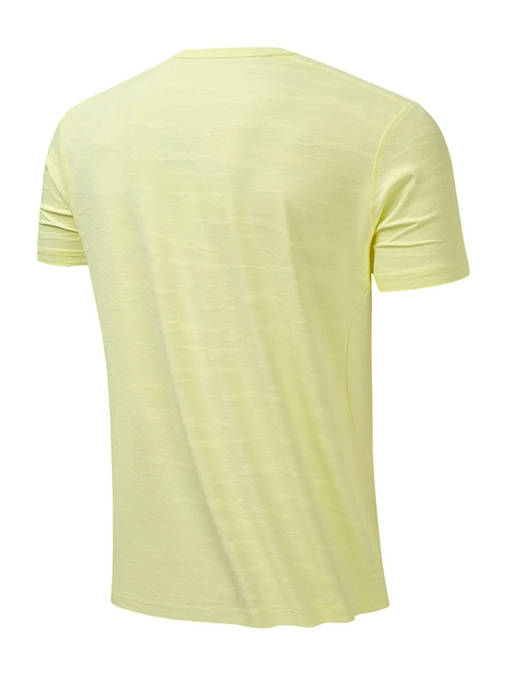 Men's Plus Size Round Neck Short Sleeve Active T-Shirt.