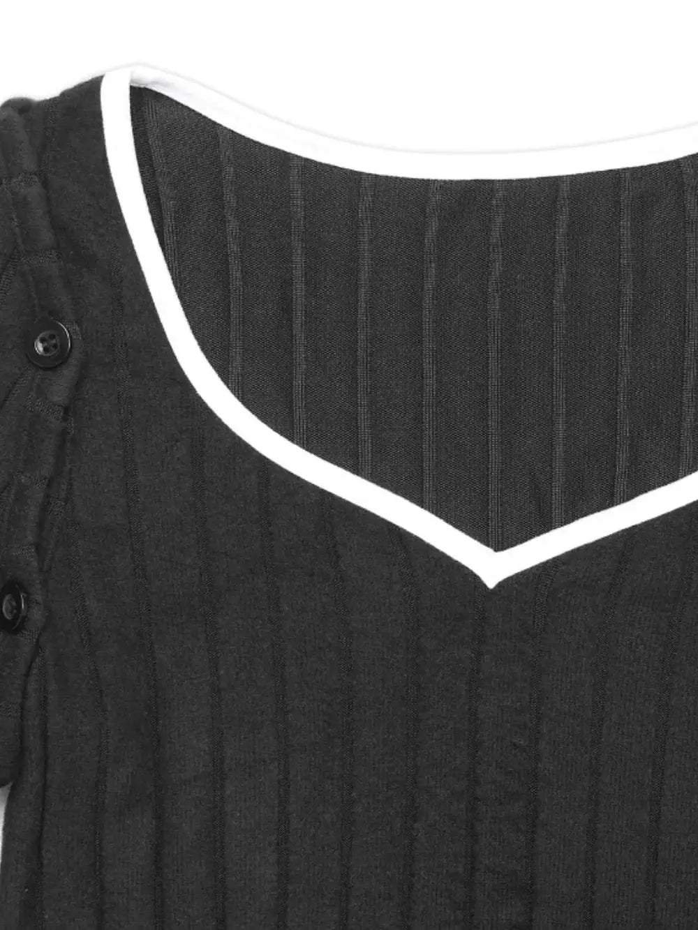 Perfee Slit Wide Strap Dress and Detachable Long Sleeves Set.