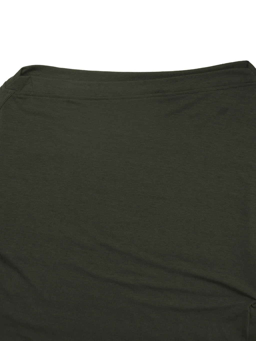 Single Shoulder Long Sleeve T-Shirt.