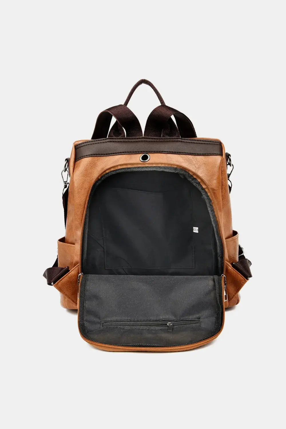 PU Leather Backpack Bag.