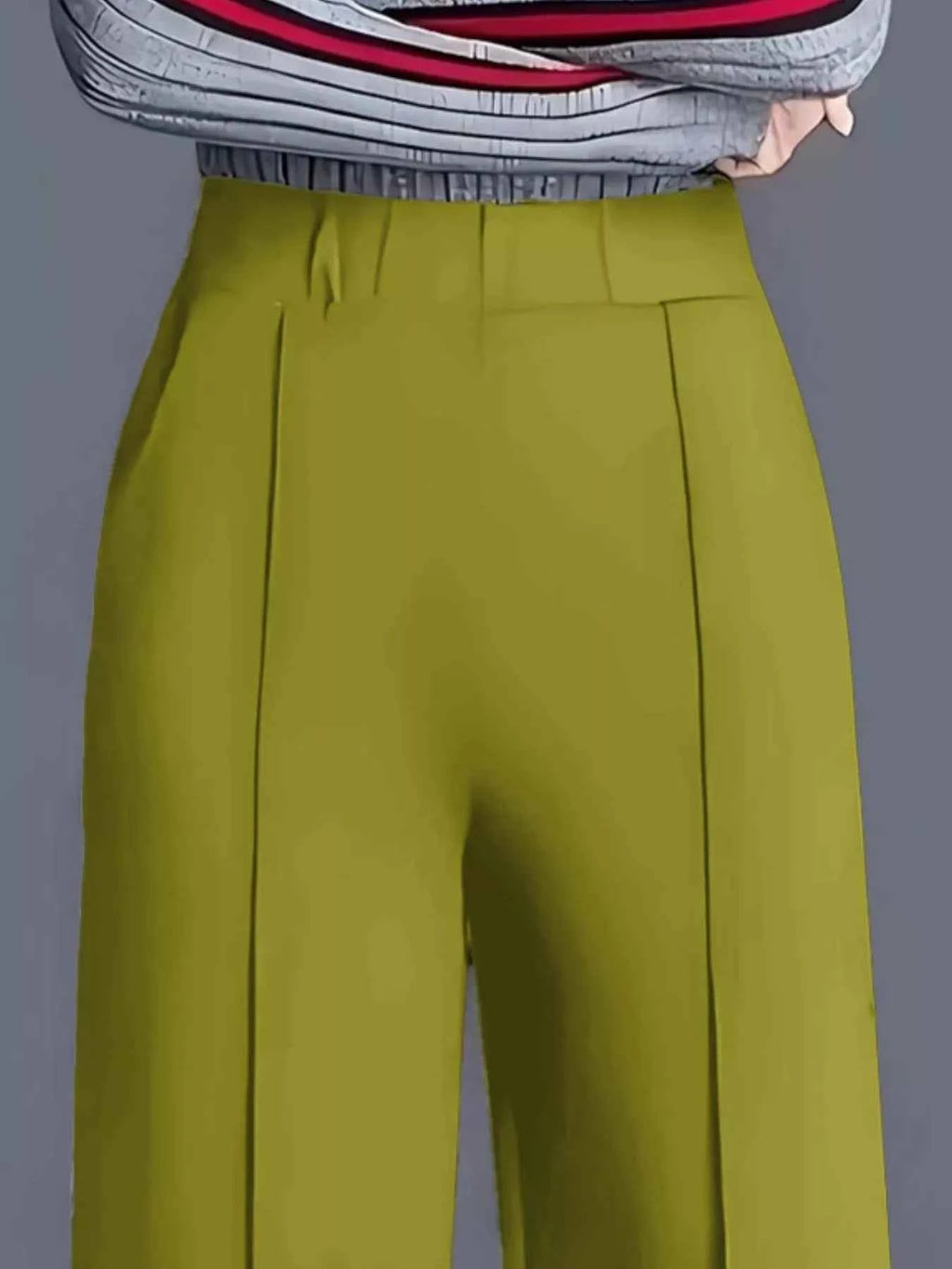 Wide Leg High Waist Pants
