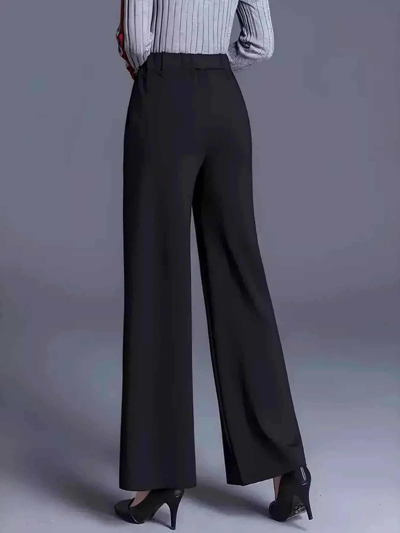 Wide Leg High Waist Pants