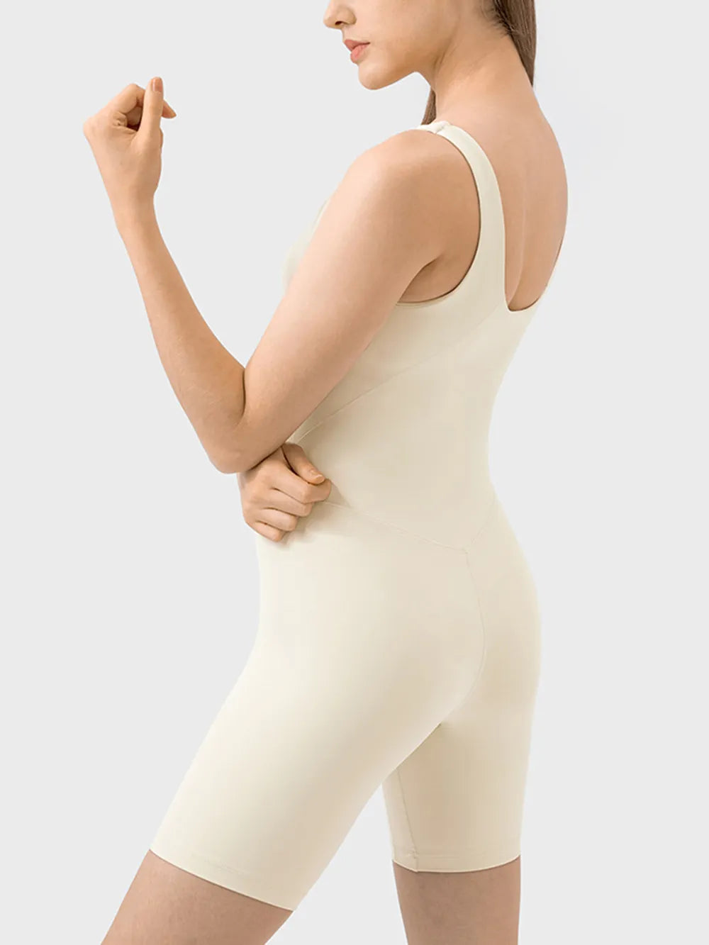 Millennia Wide Strap Active Romper.