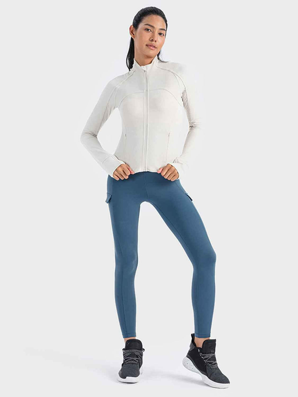 Millennia Zip-Up Long Sleeve Sports Jacket.