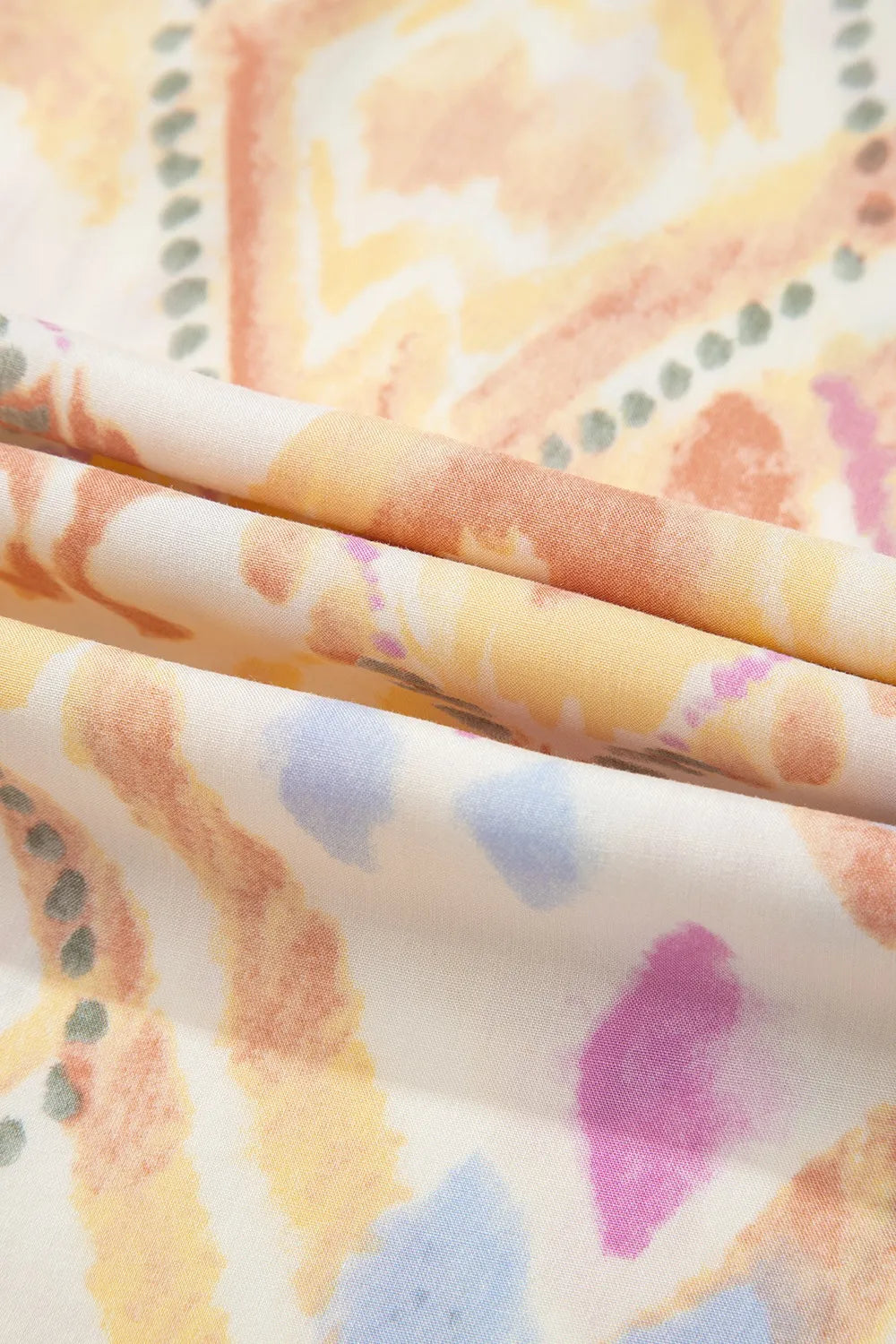 Half Sleeve Shirred High Waist Maxi Dress.