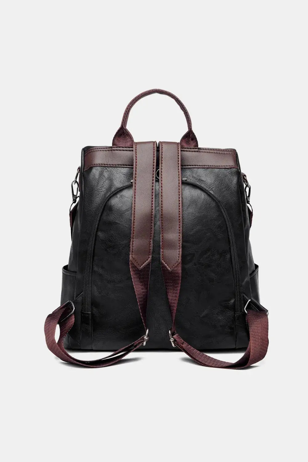 PU Leather Backpack Bag.