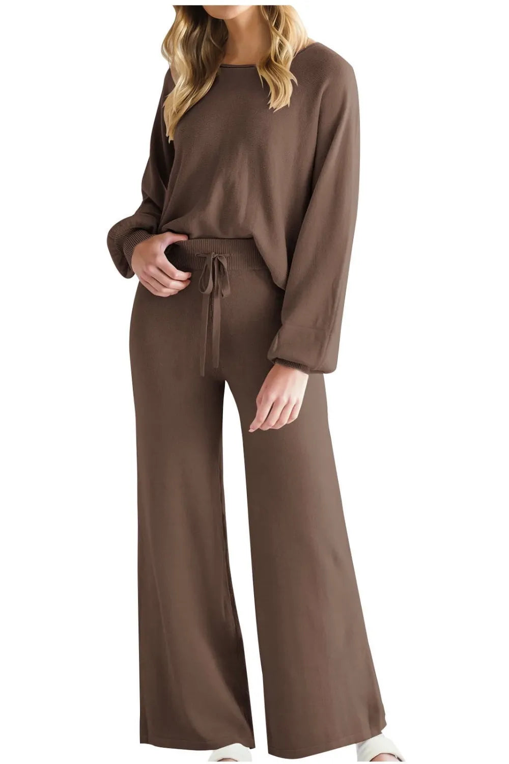 Long Sleeve Top and Pants Set WOMEN - CHIC TB