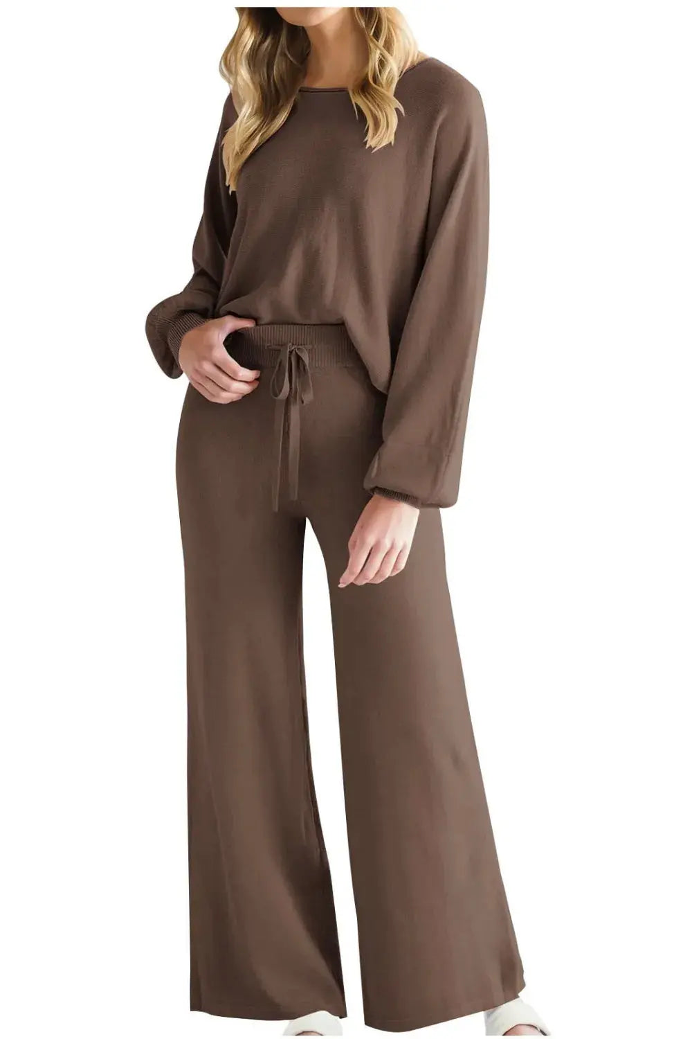 Long Sleeve Top and Pants Set WOMEN.