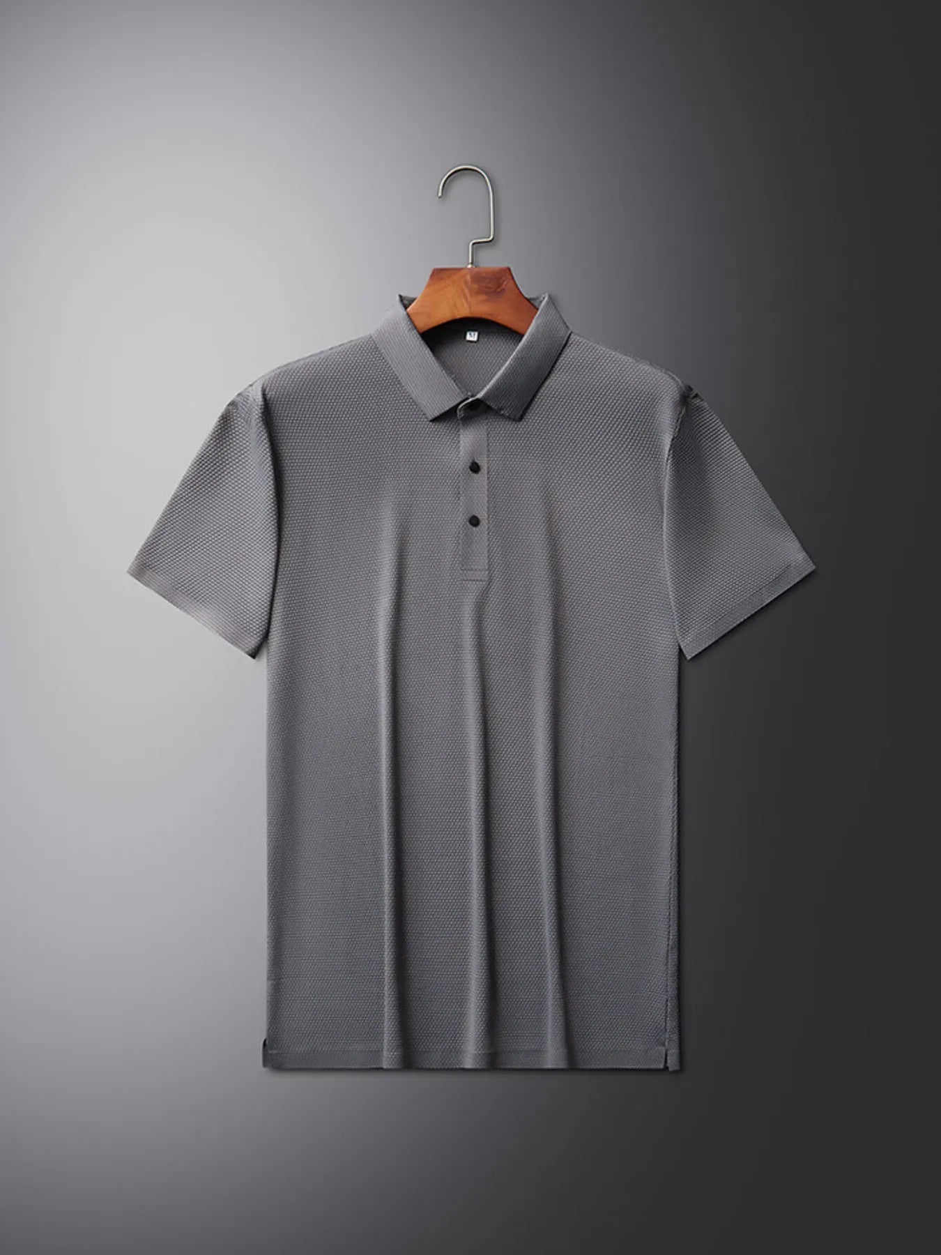 Men's Plus Size Short Sleeve Polo Shirt.