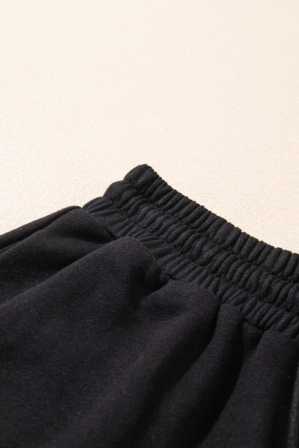 Black Zipper Stand Neck Top and Wide Leg Pants Set Dear-Lover Dropshipping