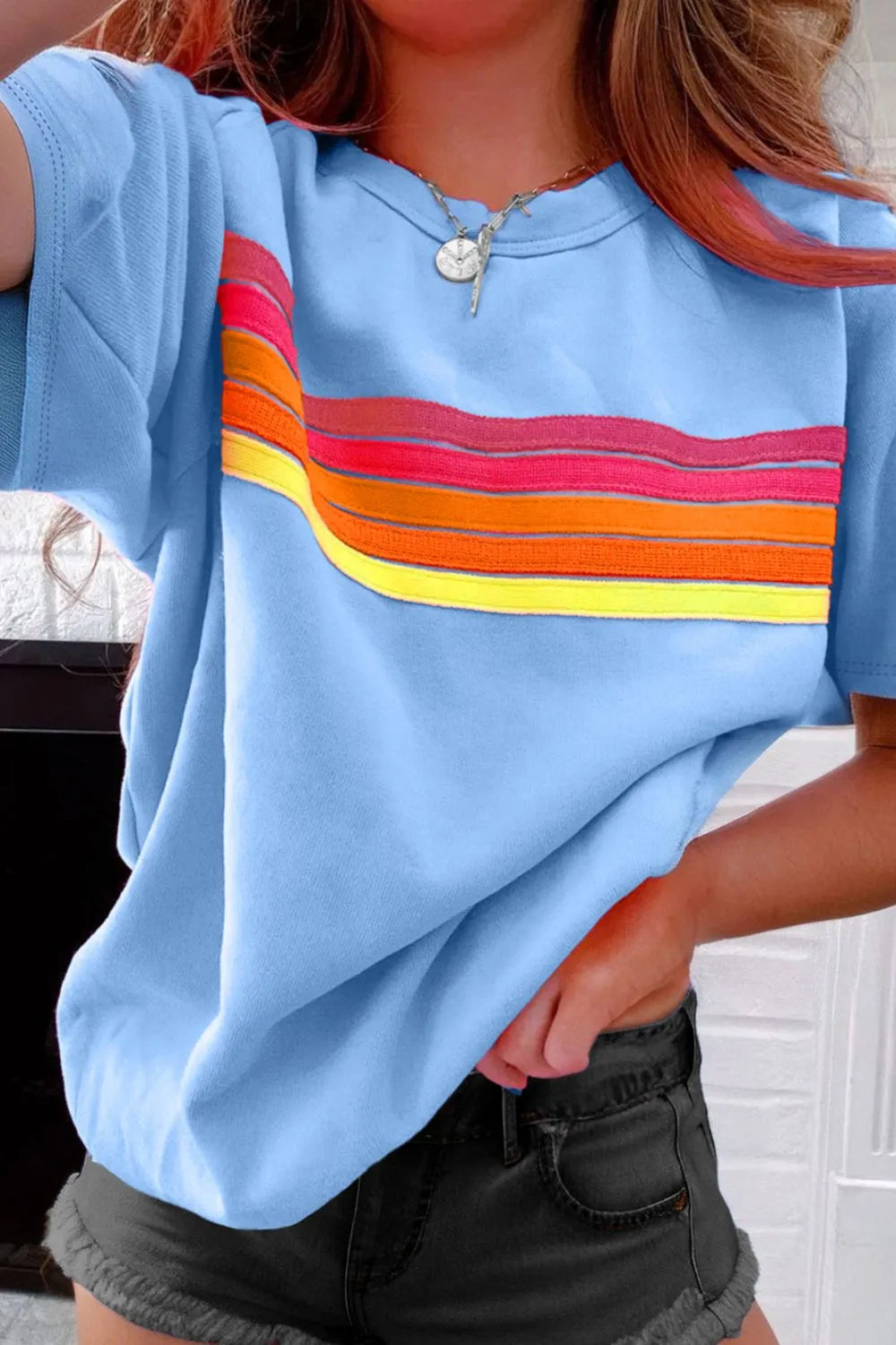 Rainbow T-Shirt.