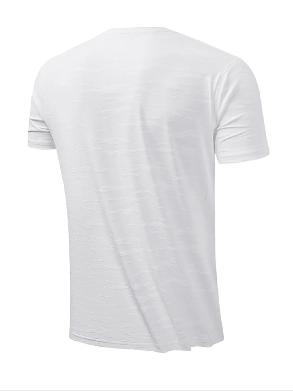 Men's Plus Size Round Neck Short Sleeve Active T-Shirt.
