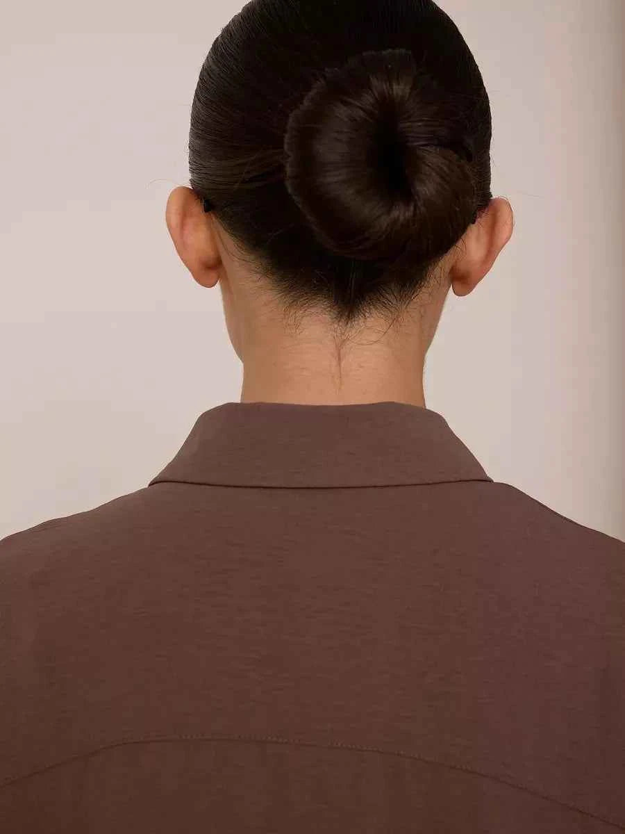 Button Up Long Sleeve Shirt and Pants Set