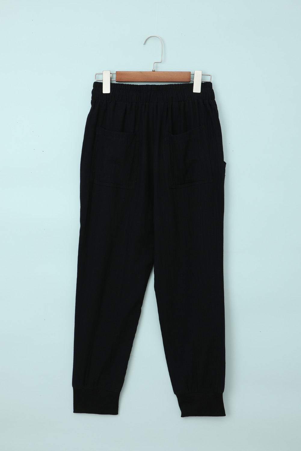 Black Causal Pockets Pants Dear-Lover Dropshipping