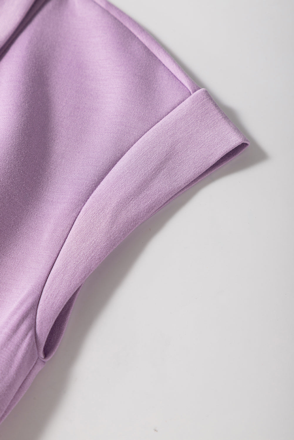 Orchid Bouquet Short Sleeve Zipper Collared Elastic High Waist Romper Dear-Lover Dropshipping