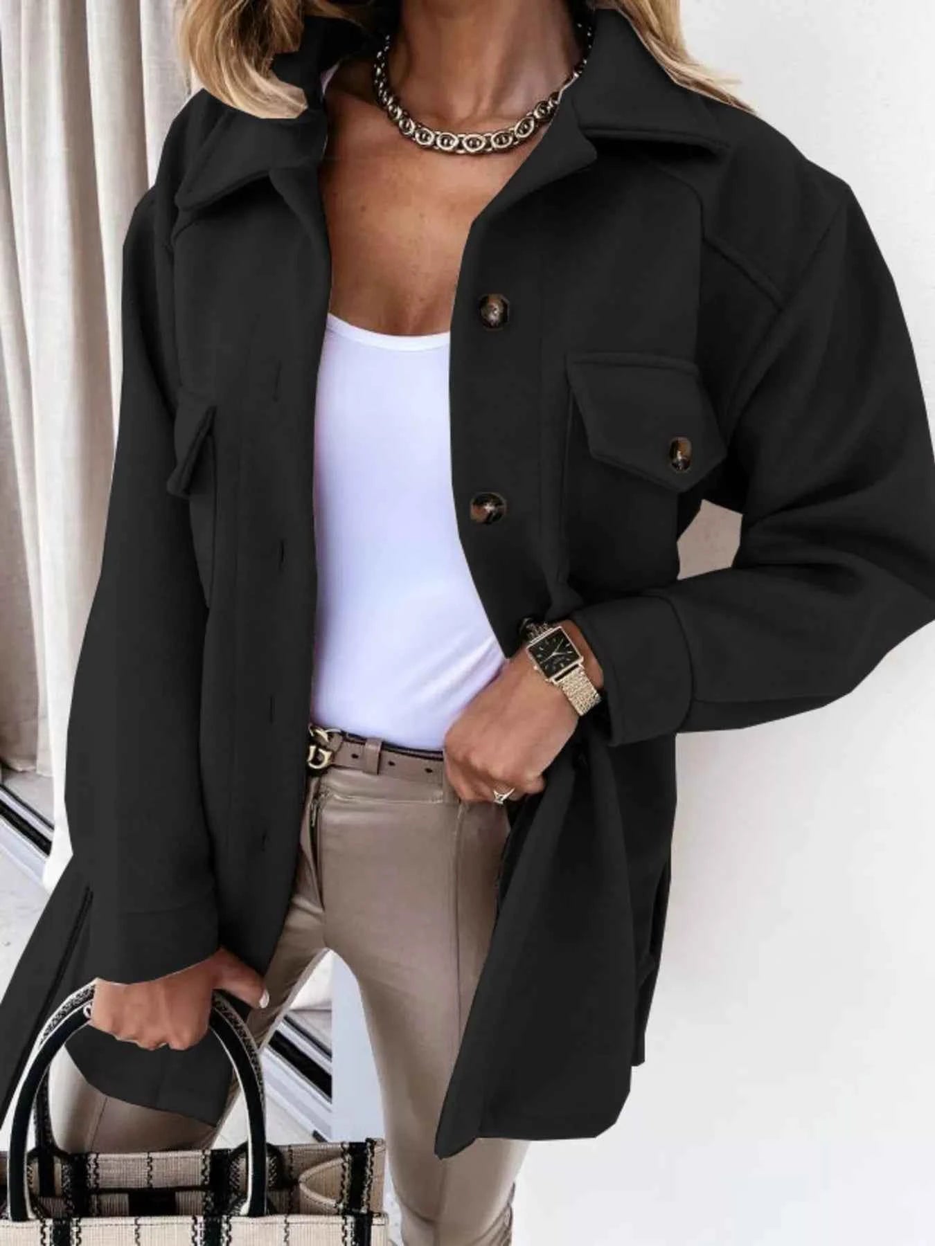 Button-Down Tie Waist Coat